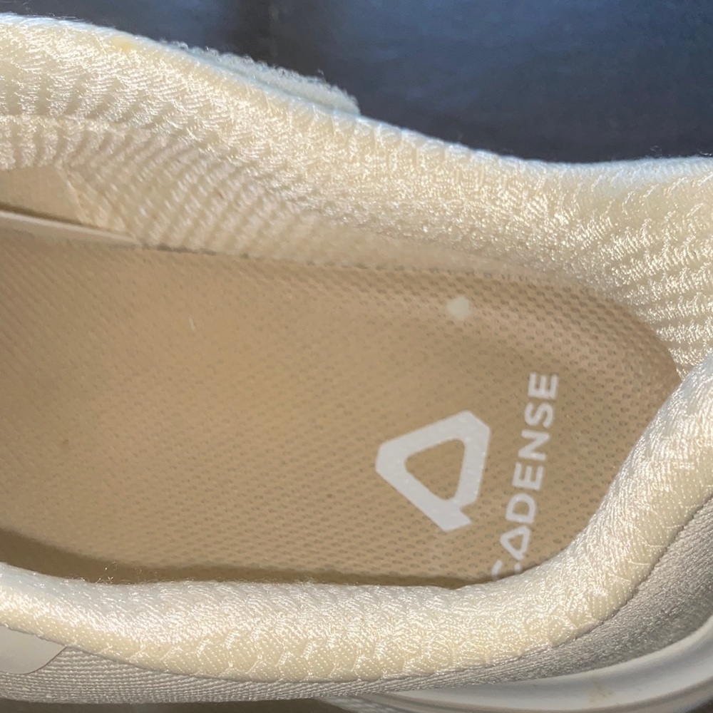 CADENSE Women's Champagne Knit Lace-Up Adaptive Sneakers Like New 11 REGULAR - Picture 12 of 12